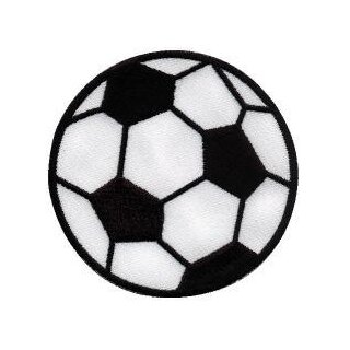 Abverkauf - 925272 Applikation Fußball klein - KTE á 1 St