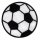 Abverkauf - 925272 Applikation Fußball klein - KTE á 1 St
