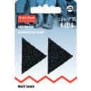 925275 Applikation Dreiecke klein, schwarz - KTE á...