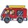 925361 Applikation Feuerwehrauto rot - KTE á 1 ST