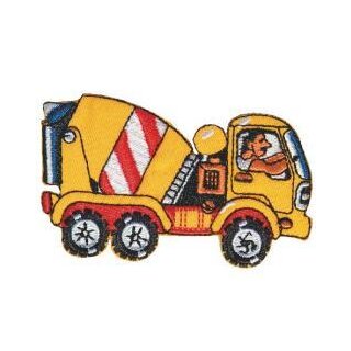 925362 Applikation Betonmischer gelb - KTE á 1 ST
