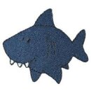 925436 Applikation Haifisch blau - KTE á 1 ST