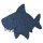 925436 Applikation Haifisch blau - KTE á 1 ST