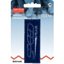 925635 Applikation Jeanslabel dunkelblau Rechteck Speed...