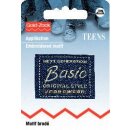 925667 Applikation Jeanslabel blau Quadrat Basic Original...