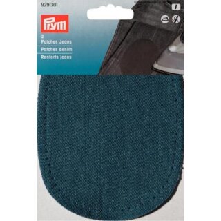 929301 Patches Jeans (bügeln) 10 x 14 cm mittelblau - KTE á 2 ST