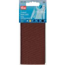 929406 Flickstoff CO (bügeln) 12 x 45 cm braun - KTE...