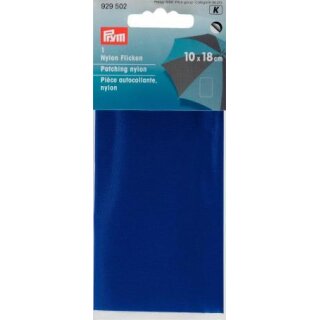 929502 - Klebeflicken Nylon 6,5 x 14 cm blau - KTE á 0,018 m²