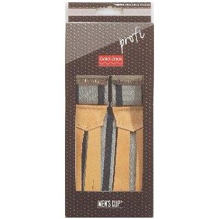 Abverkauf - 944450 Hosenträger Profi 125 cm 35 mm Hercules Patten grau - KTE á 1 St