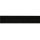 956053 Knopfloch-Elastic glattes Band 18 mm schwarz - KAS á 10 M