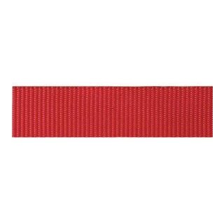 965163 Gurtband für Rucksäcke 25 mm rot - KAS á 10 M
