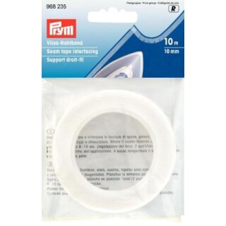 968235 Vlies-Nahtband (bügeln) 10 mm weiß - KTE á 10 M