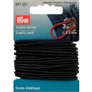 971231 Elastic-Kordel 2,5 mm schwarz - KTE á 3 M
