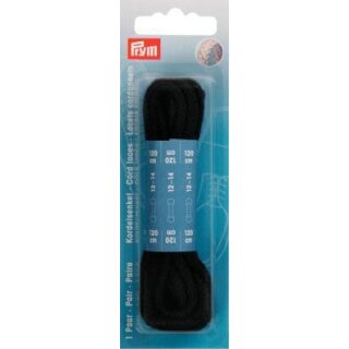 974900 Kordelsenkel 5 x 1200 mm schwarz - KTE á 1 PAA