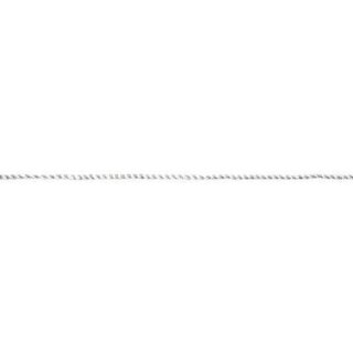 Abverkauf - 986500 Satinkordel 2 mm weiß - COU á 4 m