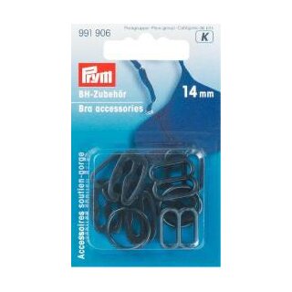 Abverkauf -991906 BH-Zubehör KST 14 mm schwarz - KTE á 10 ST