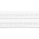 992102 Haken- und Augenband mit Abst. 19 mm weiß -...