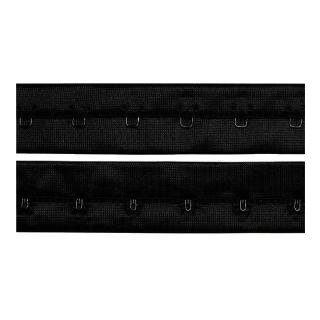 992103 Haken- und Augenband mit Abst. 19 mm schwarz - KAS á 7 M