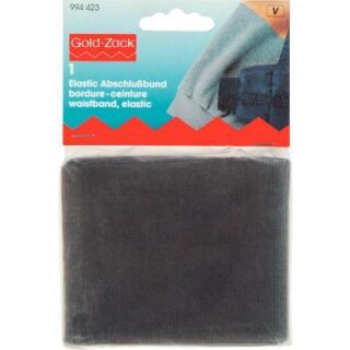 994423 Elastic-Abschlußbund braun - KTE á 1 ST