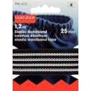 996402 Elastic-Bund non slip 25 mm schwarz - KTE á...